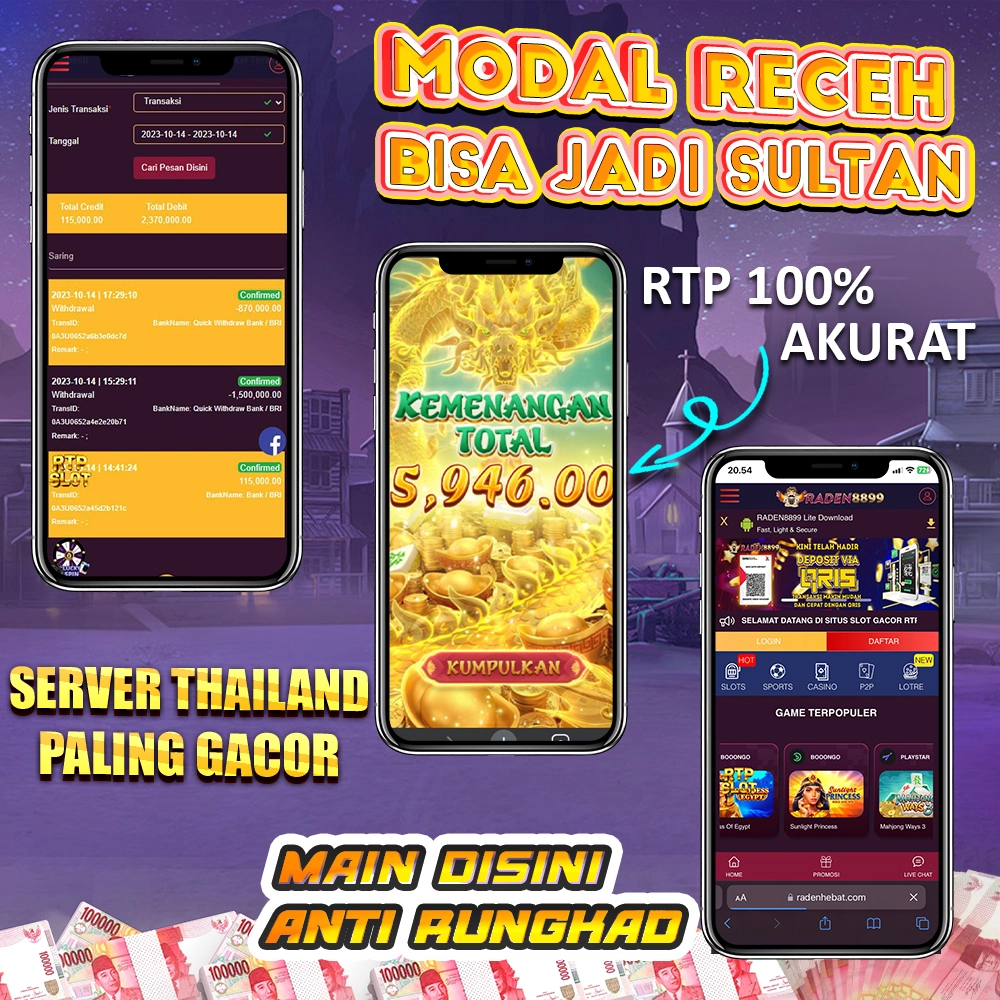 RADEN8899 : Situs Gacor Online Resmi Provider Server Thailand Terpercaya.